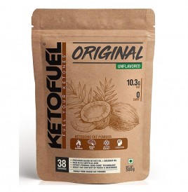 Ketofuel Original Unflavored Ketogenic Fat Powder  Pack  500 grams